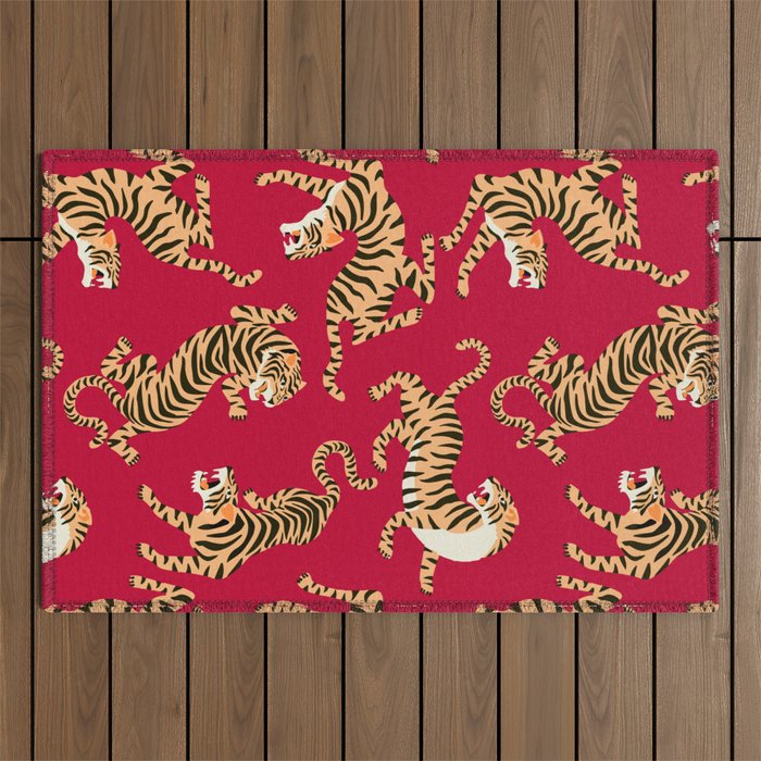 Year of the Tiger Outdoor Rug Gallery Image 1