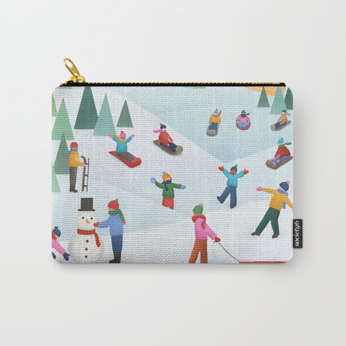 Snow Day Carry All Pouch Gallery Image 1
