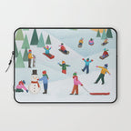 Snow Day Laptop Sleeve Gallery Image 1