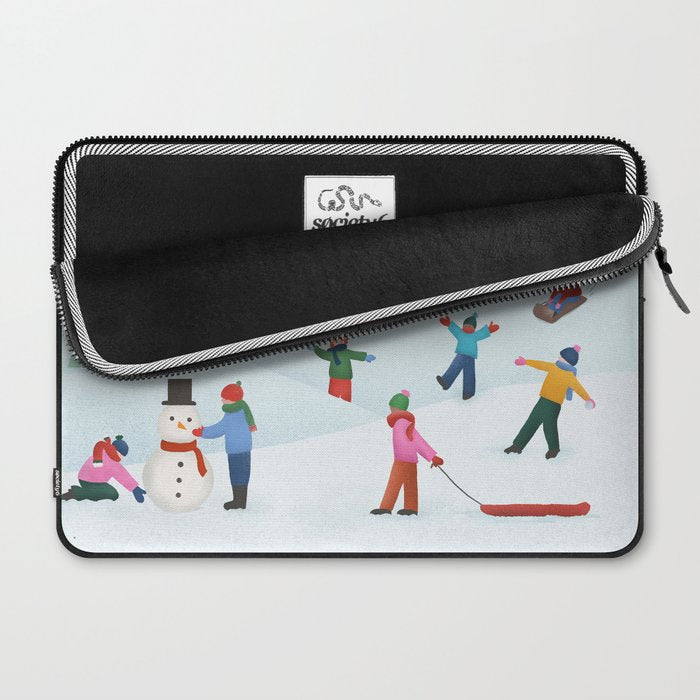 Snow Day Laptop Sleeve Gallery Image 2