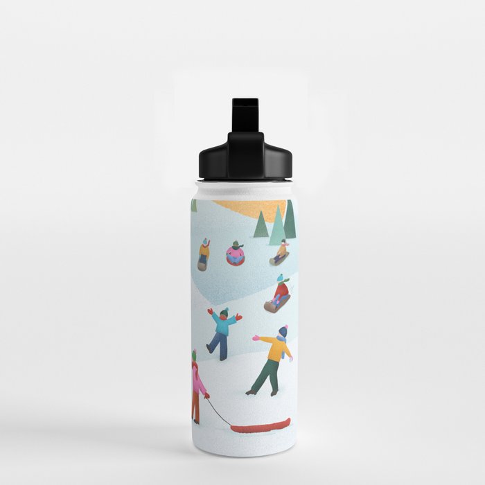 Snow Day Water Bottle Gallery Image 2
