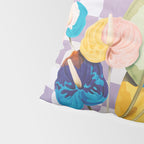 Modern artistic flowery tropical II Pillow Sham Gallery Image 4