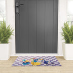 Modern artistic flowery tropical II Welcome Mat Gallery Image 3