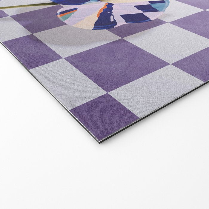 Modern artistic flowery tropical II Welcome Mat Gallery Image 2