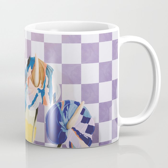 Modern artistic flowery tropical II Coffee Mug Gallery Image 1