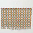 Checkered Multicolor Pattern XXXI Retro Summer Wall Hanging Gallery Image 1