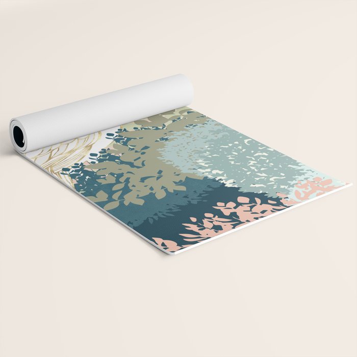 Peacock Garden II Yoga Mat Gallery Image 2