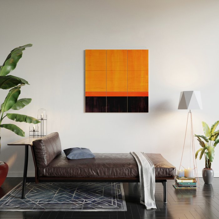 Sailing Sunset Wood Wall Art Gallery Image 2
