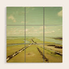 Low Country Aerial Landscape Wood Wall Art Gallery Image 1