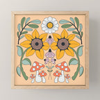 Kaleidoscope Garden Mini Art Print Gallery Image 1