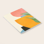 Minimal Modern Abstract Leaves 14 Notebook Gallery Image 3