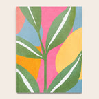 Minimal Modern Abstract Leaves 14 Notebook Gallery Image 4
