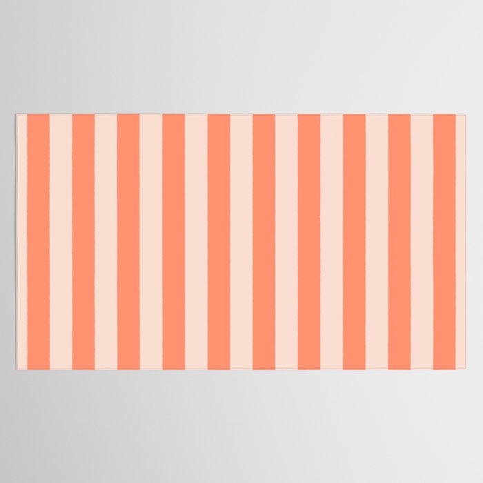 baby orange stripe  Tablecloth Gallery Image 2