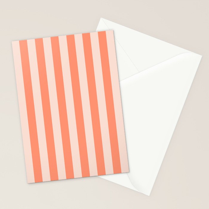 baby orange stripe  Stationery Card Gallery Image 2