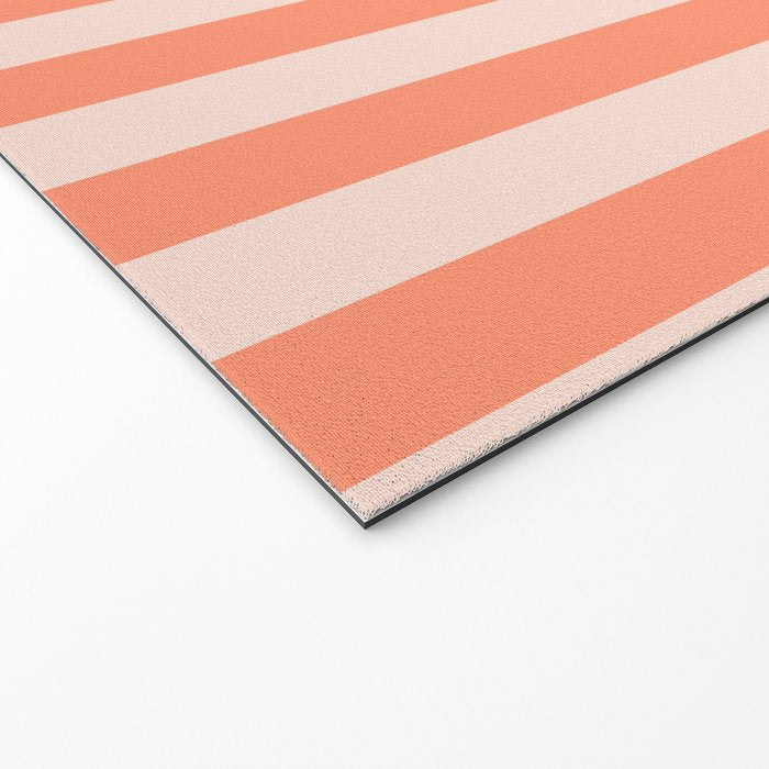 baby orange stripe  Welcome Mat Gallery Image 2