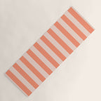 baby orange stripe  Yoga Mat Gallery Image 1