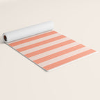 baby orange stripe  Yoga Mat Gallery Image 2