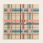 Bold Linear Harmony A Wood Wall Art Gallery Image 1
