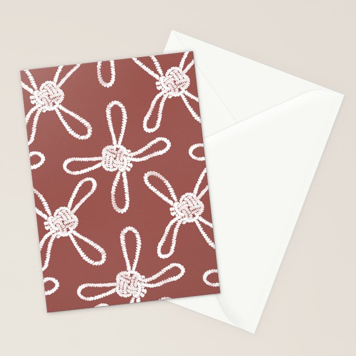 Coastal Knot Style Stationery Card Gallery Image 2