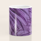 Lush Tropical Midnight Garden Purple Palm Grove  Coffee Mug Gallery Image 4