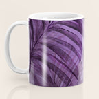 Lush Tropical Midnight Garden Purple Palm Grove  Coffee Mug Gallery Image 3