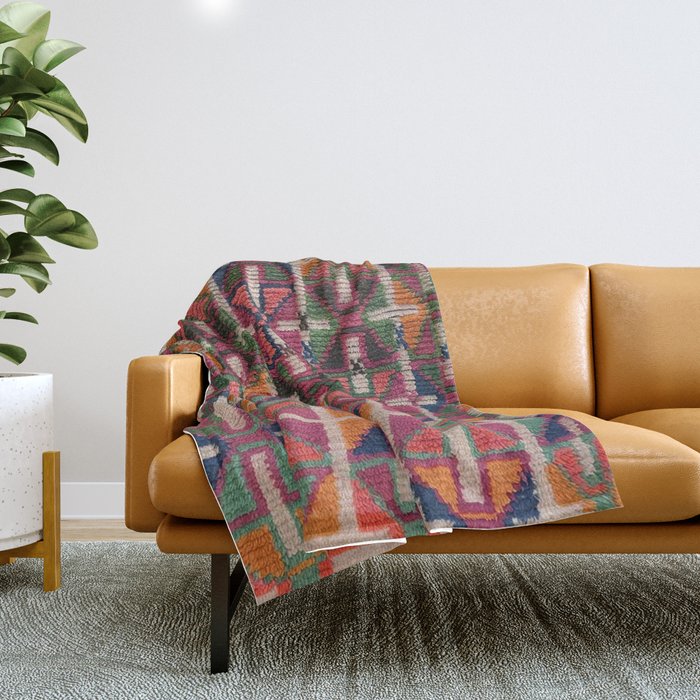 Pattern Artwork Throw Blanket Gallery Image 1