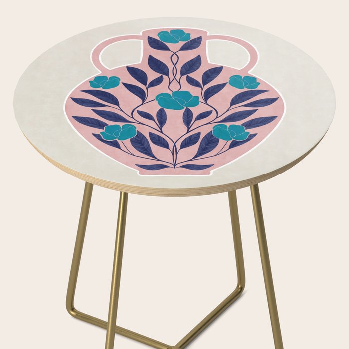 Vase of roses Side Table Gallery Image 2