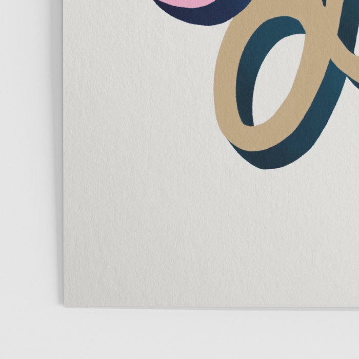 Slay the Day - Coral & Pink Poster Gallery Image 3