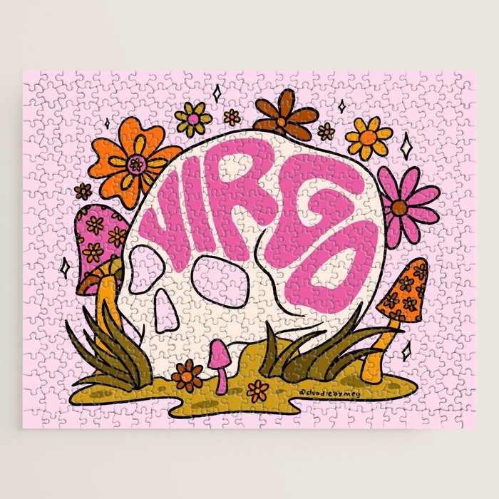 Virgo Skull Jigsaw Puzzle Gallery Image 1