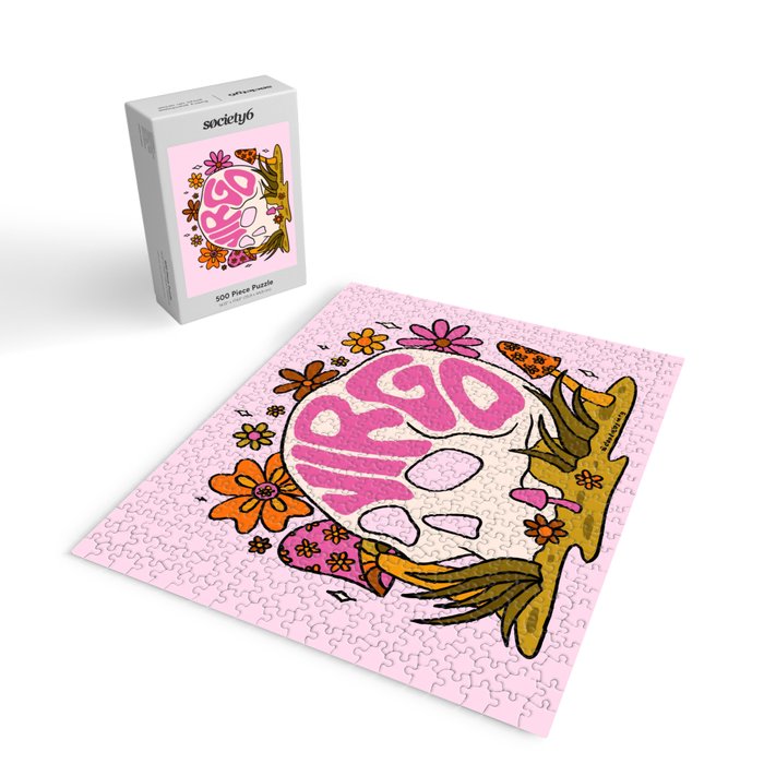 Virgo Skull Jigsaw Puzzle Gallery Image 2