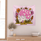 Virgo Skull Wall Tapestry Gallery Image 2
