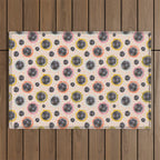 Disco Ball Collage Print Outdoor Rug Gallery Image 1