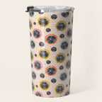 Disco Ball Collage Print Travel Mug Gallery Image 3