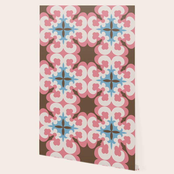 Retro Floral Luxe Revival Wallpaper Gallery Image 2
