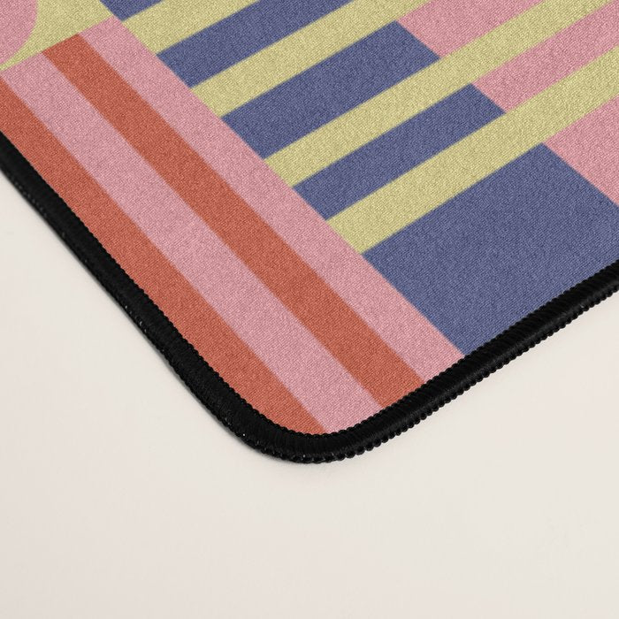 Geometric Composition Colorful Desk Mat Gallery Image 4