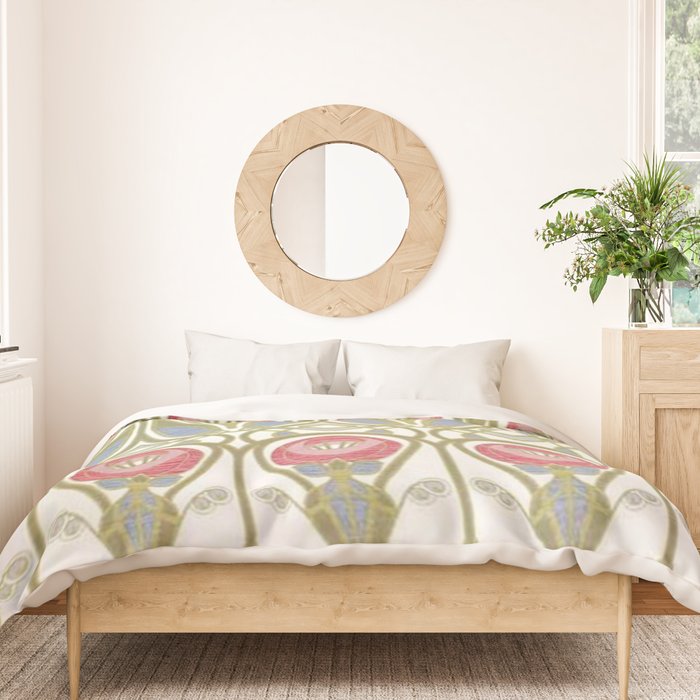 Window - Charles Rennie Mackintosh Duvet Cover Gallery Image 3