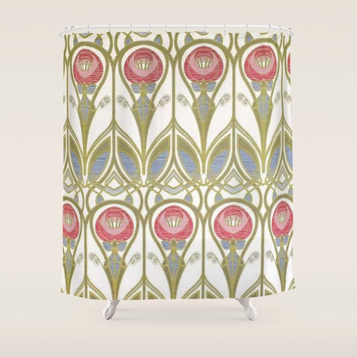 Window - Charles Rennie Mackintosh Shower Curtain Gallery Image 1
