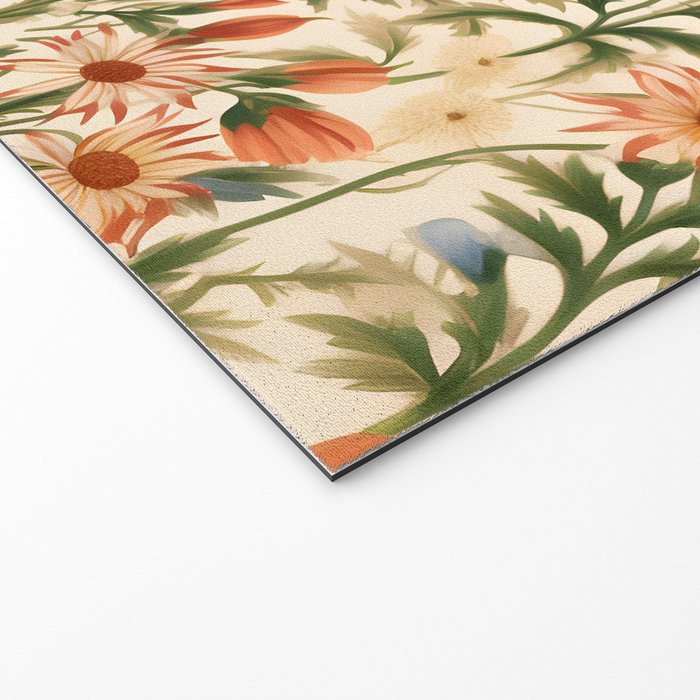 Countryside Bloom Arcane Floral Garden Welcome Mat Gallery Image 2