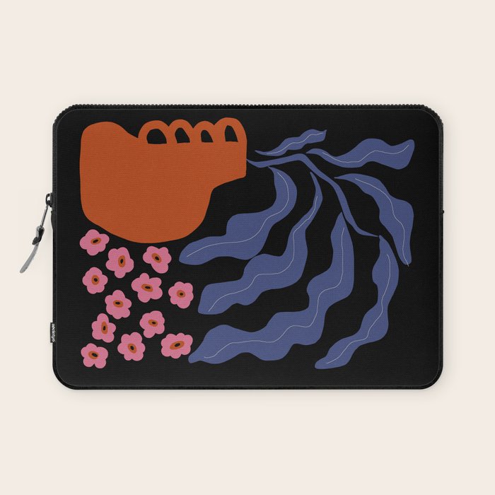 Delightful floral Laptop Sleeve Gallery Image 1