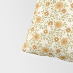 Eloise Floral - Gold Pillow Sham Gallery Image 4