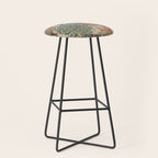 William Morris The Brook Cream Linen Woodland Stool Gallery Image 1