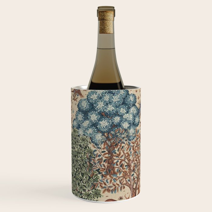 William Morris The Brook Cream Linen Woodland Wine Chiller Gallery Image 1
