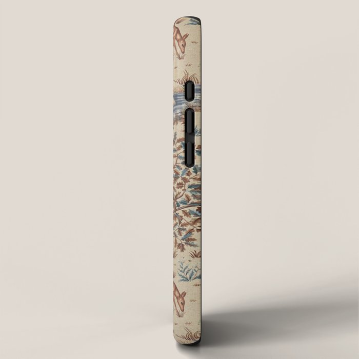 William Morris The Brook Cream Linen Woodland iPhone Case Gallery Image 2