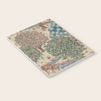 William Morris The Brook Cream Linen Woodland Notebook Gallery Image 3