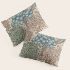 William Morris The Brook Cream Linen Woodland Pillow Sham Gallery Image 3