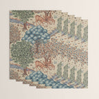 William Morris The Brook Cream Linen Woodland Wrapping Paper Gallery Image 3