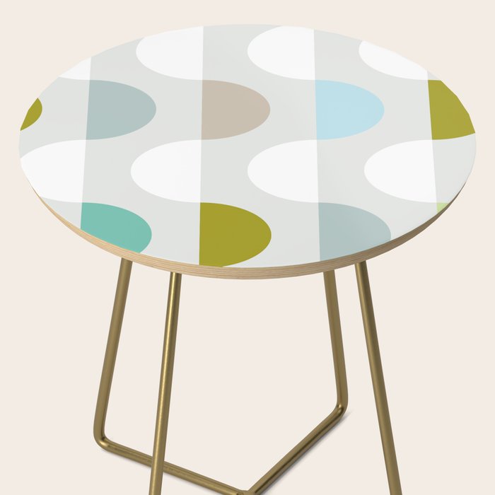 City life facade 2 soft grey Side Table Gallery Image 2