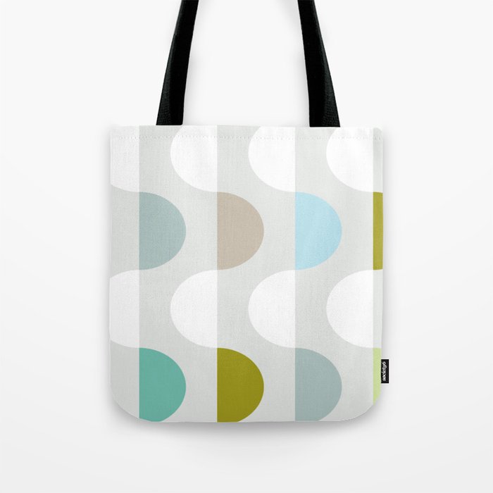 City life facade 2 soft grey Tote Bag Gallery Image 1