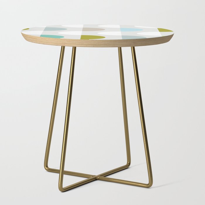 City life facade 2 soft grey Side Table Gallery Image 1