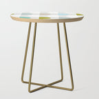 City life facade 2 soft grey Side Table Gallery Image 1